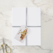 ウッドランド動物ベビースワーフギフトラベル ギフトタグ (より糸付き)