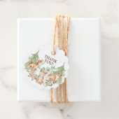 ウッドランド動物ベビースワーフギフトラベル フェイバータグ (インサイチュ)