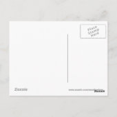 ウッドランド動物ランニングおもしろいのキツネとアナグマ漫画 ポストカード (裏面)