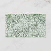 ウッドランド動物園のおむつラッフルベビシャワーカード エンクロージャーカード (裏面)