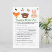 ウッドランド動物子供部屋ライムクイズベビーショールゲーム (スタンド正面)