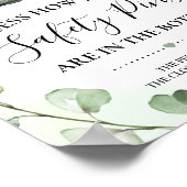 ウッドランド動物安全端子の数シャワーゲーム ポスター (角)