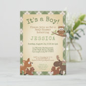 ウッドランド動物少年だ！緑のプライド 招待状 (スタンド正面)