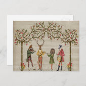 ウッドランド動物民兵グループ ポストカード (正面/裏面)