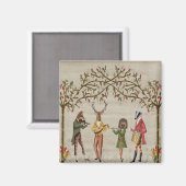 ウッドランド動物民兵グループ マグネット (正面/裏面)