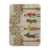 ウッドランド動物民兵グループ マグネット (縦)