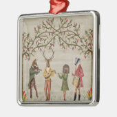 ウッドランド動物民兵グループ メタルオーナメント (左)