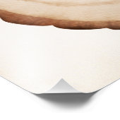 ウッドランド動物素朴の赤ちゃんシャワー歓迎サイン フォトプリント (角)