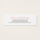 ウッドランド動物緑の赤ちゃんシャワー予約リクエスト (裏面)