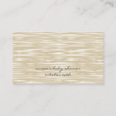 ウッドランド動物赤ちゃんシャワーおむつラッフル エンクロージャーカード (裏面)