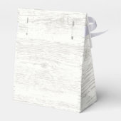 ウッドランド動物赤ちゃんシャワーお願いボックス フェイバーボックス (裏面サイド)