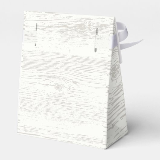 ウッドランド動物赤ちゃんシャワーお願いボックス フェイバーボックス (裏面サイド)