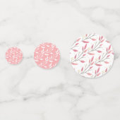 ウッドランド動物赤ちゃんシャワーテーブル紙吹雪 コンフェッティ (裏面)