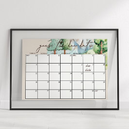 ウッドランド動物赤ちゃんシャワー推定期日サイン ポスター