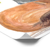 ウッドランド動物赤ちゃんシャワー歓迎サイン ポスター (角)