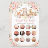 ウッドランド動物赤面フローラベビーまたはビールベリー (正面/裏面)