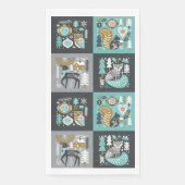 ウッドランド動物雪片スカンジナビア・クリスマス (正面)