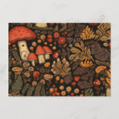 ウッドランド動物魅惑おむつラッフル エンクロージャーカード (裏面)