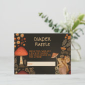 ウッドランド動物魅惑おむつラッフル エンクロージャーカード (スタンド正面)