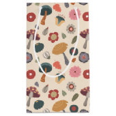 ウッドランド動物1st誕生日ワイルドワン – Tribal スモールペーパーバッグ (裏面)