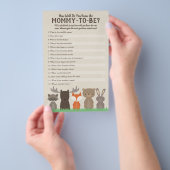 ウッドランド君はママがクイズになるとどんなに知っているか チラシ (ハンドル)