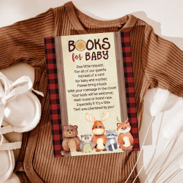 ウッドランド図書依頼カード、ベビー図書 招待状