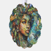 ウッドランド女神e オーナメントカード (左)