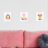 ウッドランド子供部屋ルームデコーパーソナライズされたル (リビング)