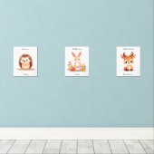 ウッドランド子供部屋ルームデコーパーソナライズされたル (ウッドフロア)