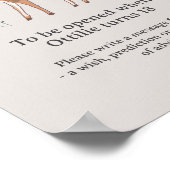 ウッドランド子鹿の花タイムカプセルPOster ポスター (角)