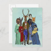 ウッドランド家 ポストカード (正面/裏面)