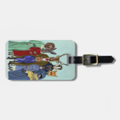 ウッドランド家 ラゲッジタグ (正面横)