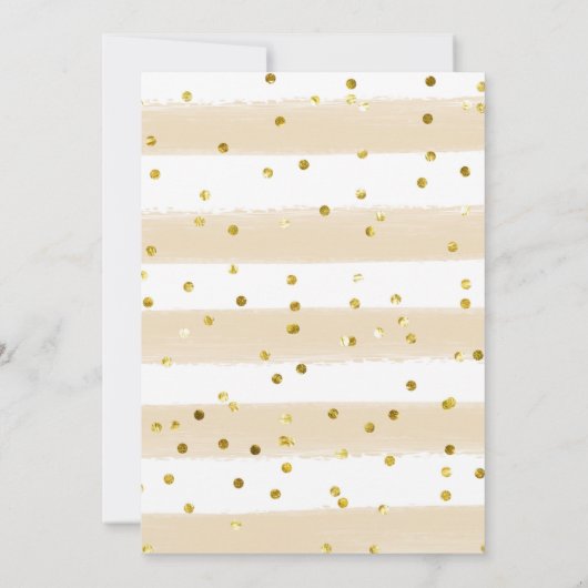 ウッドランド小さなかぼちゃが赤ちゃんシャワーの途中にある 招待状 (裏面)