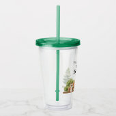 ウッドランド少年の赤ちゃんシャワー アクリルタンブラー (右)