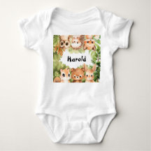 ウッドランド少年の赤ちゃんシャワー