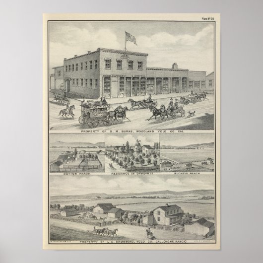 ウッドランド建物ヨロカウンティファーム ポスター (正面)