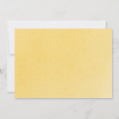 ウッドランド彼女はワイルドワンフォトファースト誕生日Invだ 招待状 (裏面)