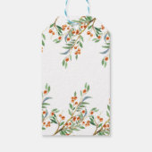 ウッドランド感謝の赤ちゃんシャワー ギフトタグ (裏面)