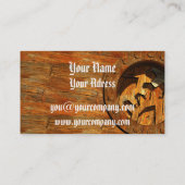 ウッドランド整備士 名刺 (裏面)