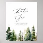 ウッドランド日付の夜のアイディア。日付jarブライダルゲーム ポスター (正面)