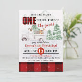 ウッドランド最もダーフルな時間の第1誕生日だ 招待状 (スタンド正面)