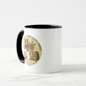 ウッドランド最高のクリー・フォレストフレンズ/個人 マグカップ (正面左)