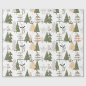 ウッドランド格言包装紙 ラッピングペーパー (フラット)