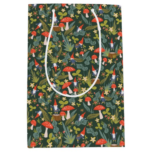 ウッドランド格言 ミディアムペーパーバッグ (正面)