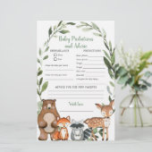 ウッドランド森林の友人ベビー予測アドバイス (スタンド正面)