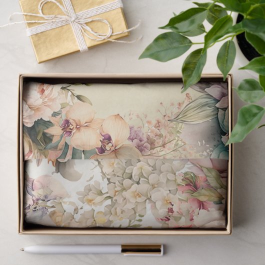 ウッドランド森林動植物の切り離し 薄葉紙 (ギフト)