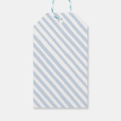 ウッドランド森林動物の赤ちゃん感謝していがシャワーラベル ギフトタグ (裏面)