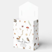 ウッドランド森林動物男女兼用赤ちゃんシャワー フェイバーボックス (オープン)