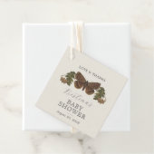 ウッドランド植物性男女兼用赤ちゃんシャワー フェイバータグ (インサイチュ)