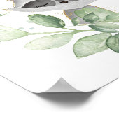 ウッドランド検疫赤ちゃんシャワーパレードへようこそ ポスター (角)